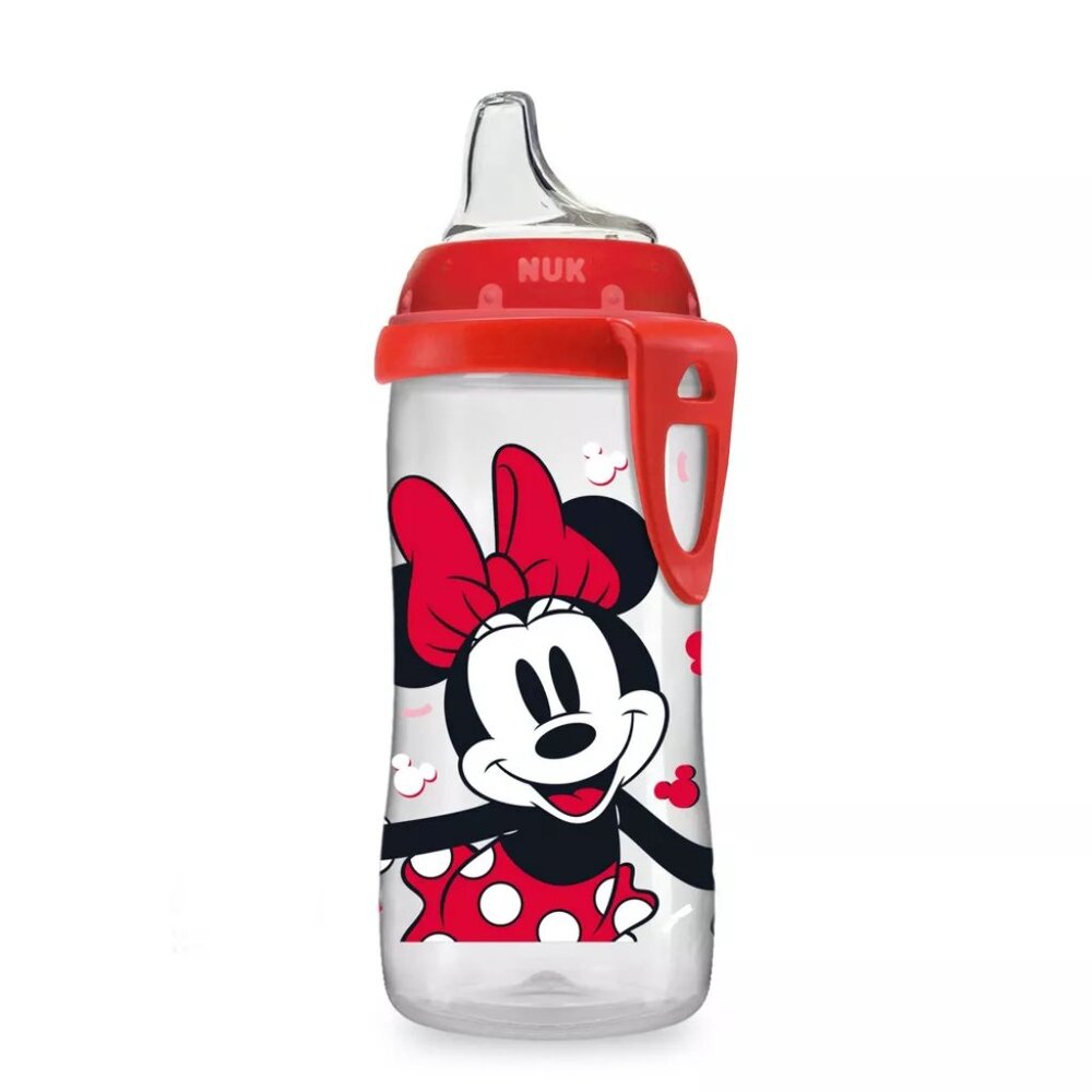 NUK Disney Minnie Mouse Active Cup 10oz Spill-Proof Toddler Sippy Cup BPA-Free